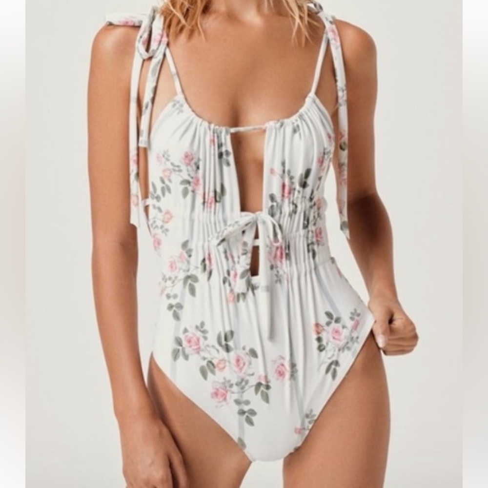 For love and lemons one piece swimsuit